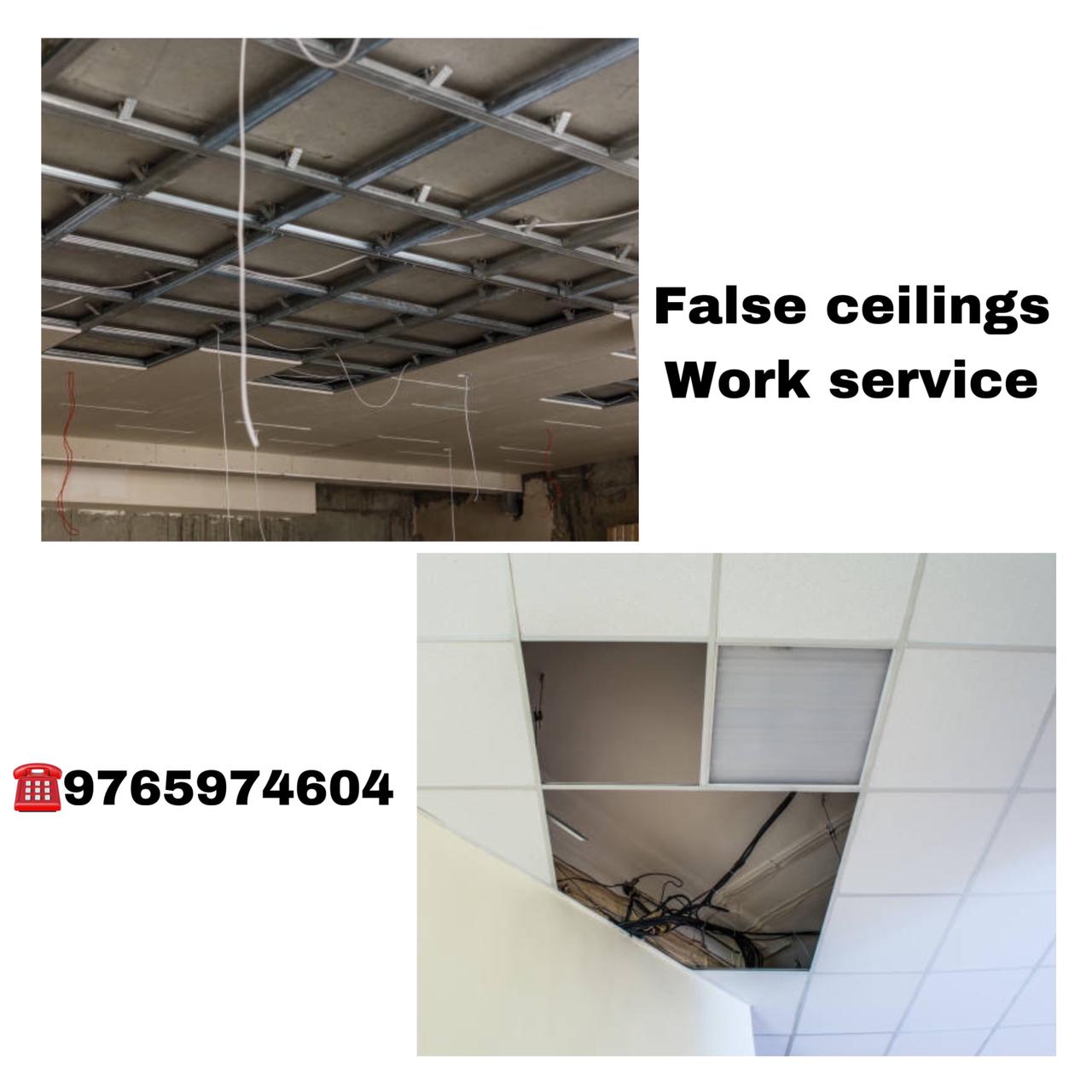 false ceiling work service in Kathmandu